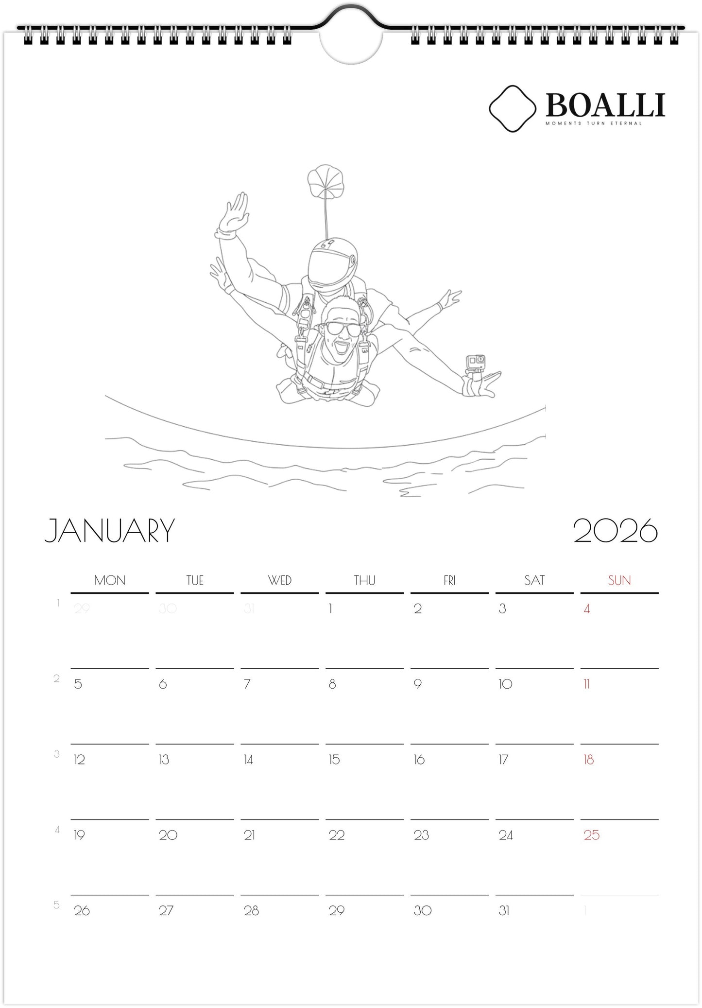 Premium Wall calendars (US & CA)